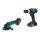 NAC ZESTAW 20V WIERTARKO-WKRĘTARKA + SZLIFIERKA KĄTOWA 125mm 1x2,0Ah + 1x4,0Ah TORBA