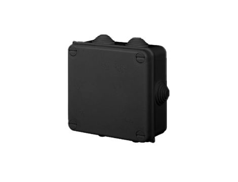 Puszka hermetyczna n/t PK-4 135x135x64mm pusta IP55 czarna 0233-09