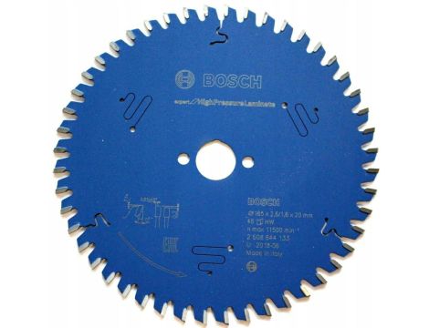 BOSCH PIŁA EXP.H.PRESSURE.LAM 165x20x48z 2608644133