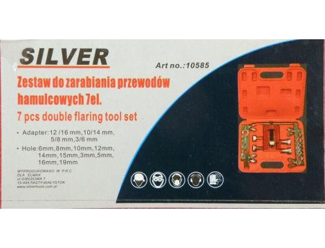 ZESTAW DO ZARABIANIA PRZEWODÓW HAMULCOWYCH 7EL. /SILVER - 2