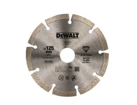 DEWALT TARCZA DIAMENTOWA 125x1,7x22,2mm SEGMENTOWA