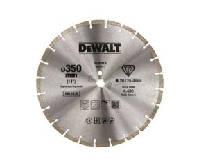 DEWALT TARCZA DIAMENTOWA 350x25,4mm SEGMENTOWA