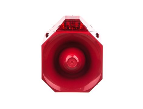 Sygnalizator optyczno-akustyczny Asserta 24V DC AS/SB/24/120/R/RL 7021121FUL-0004X