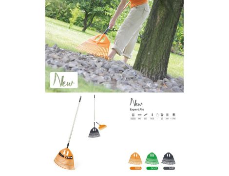 PP.GRABIE DO LIŚCI PLASTIK EXPERT ALU - 2