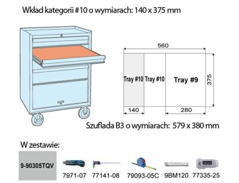KT WKŁAD DO WÓZKA  5cz... - 2