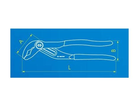 KING TONY SZCZYPCE NASTAWNE 250mm - 2