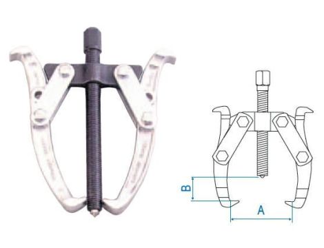 KING TONY ŚCIĄGACZ 2-RAMIENNY 200mm - 2