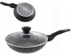 TIROSS PATELNIA MARMUR Z POKRYWKĄ 28cm TS-1256P - image 2