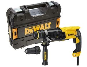 DEWALT MŁOTOWIERTARKA Z OPCJĄ KUCIA 800W 2,8J  + UCHWYT + KUFER + AKCESORIA