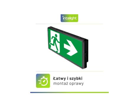 Oprawa ewakuacyjna/awaryjna VELLA SO 150 M 3H AT IP65 BLK + (VD3, VD4, VD5) / 93622