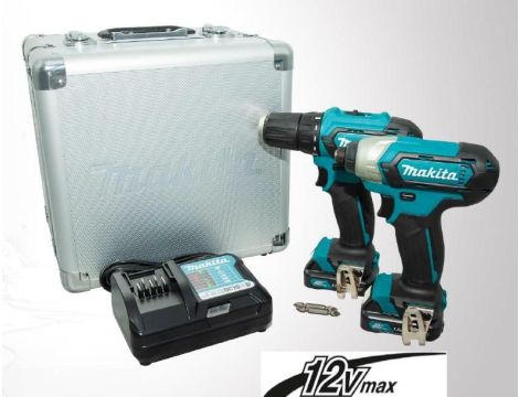 MAKITA ZESTAW COMBO 12V CLX224X (DF333D+TD110D) 2x1,5Ah
