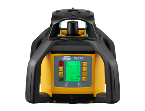 NIVEL SYSTEM NIVELATOR LASEROWY NL610 DIGITAL+LS-24+SJJ1+HDM5 +DL60