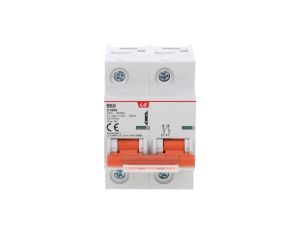 Wyłącznik nadprądowy 1,5 modułu 2P C 100A 10KA BKH 2P C100A 06110339R0