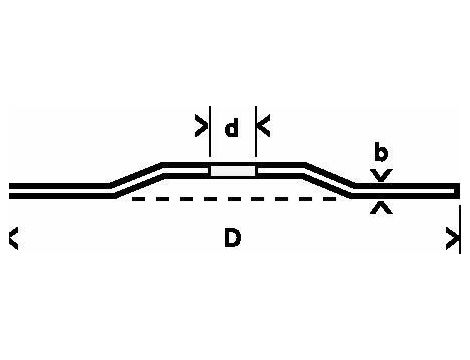 BOSCH TARCZA SZLIF.METAL 125mm x 6,0mm x 22,2mm X-LOCK 2608619259