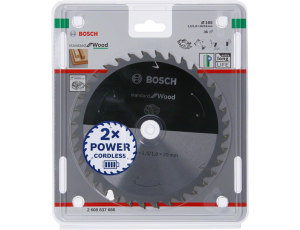 BOSCH PIŁA STANDARD WOOD ACCU 165x20x36z 2608837686
