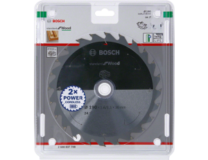 BOSCH PIŁA STANDARD WOOD ACCU 190x30x24z 2608837708