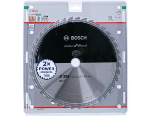 BOSCH PIŁA STANDARD WOOD ACCU 305x30x40z 2608837741