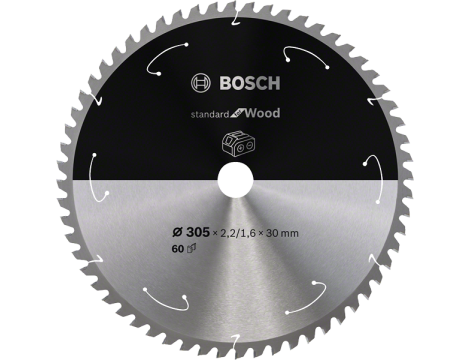 BOSCH PIŁA STANDARD WOOD ACCU 305x30x60z 2608837742 - 2