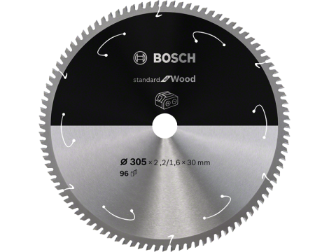 BOSCH PIŁA STANDARD WOOD ACCU 305x30x96z 2608837744 - 2