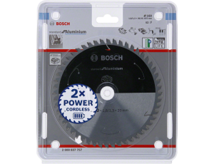 BOSCH PIŁA STANDARD.ALU 160x20x52z ACCU 2608837757