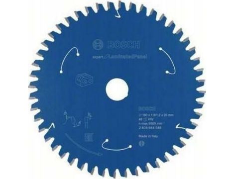 BOSCH PIŁA TARCZOWA LAMINATED PANEL EXPERT 160x20mm 48-ZĘBÓW ACCU 2608644548