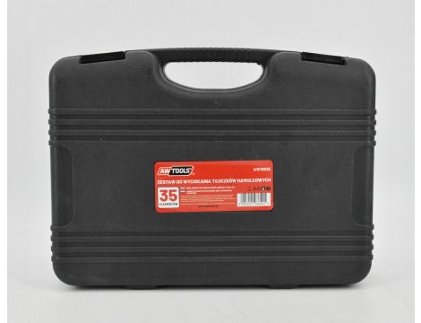 AWTOOLS ZESTAW DO TŁOCZKÓW HAMULCOWYCH 35el. - 2