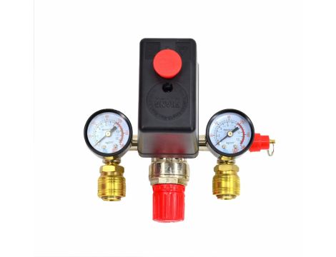 AWTOOLS WYŁĄCZNIK CIŚNIENIOWY DO KOMPRESORA  PRESOSTAT 230V 2 WEJŚCIA - 3