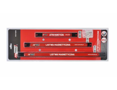 AWTOOLS LISTWA MAGNETYCZNA 3szt.