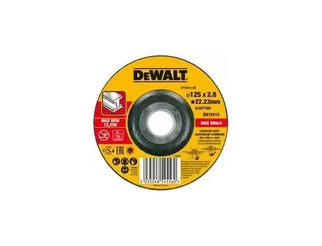DEWALT TARCZA METAL 125x3,0mm