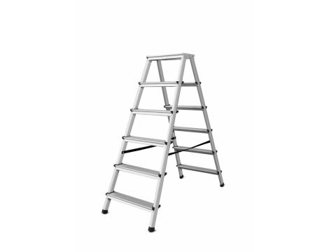 AWTOOLS DRABINA TABORET 6 STOPNI 125KG - 6