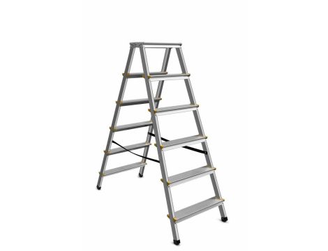 AWTOOLS DRABINA TABORET 6 STOPNI 150KG - 5