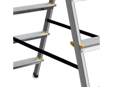 AWTOOLS DRABINA TABORET 8 STOPNI 150KG - 2