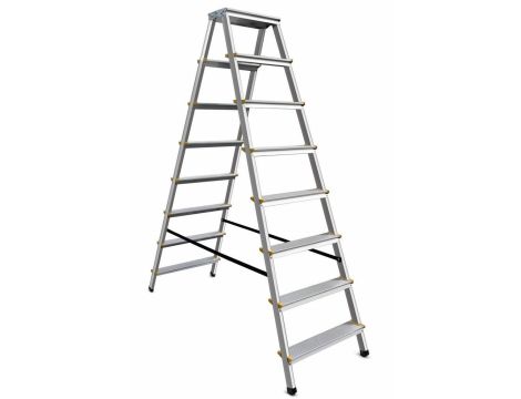 AWTOOLS DRABINA TABORET 8 STOPNI 150KG - 5