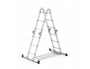 AWTOOLS DRABINA UNIWERSALNA 4x3 150kg + podest