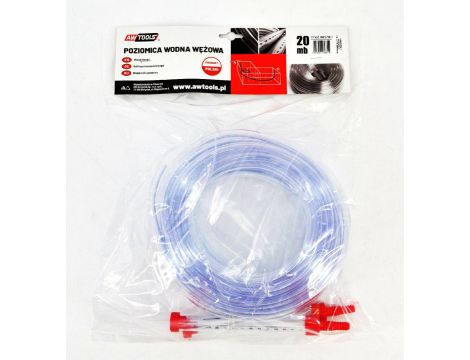 AWTOOLS POZIOMNICA WODNA WĘŻOWA 20m