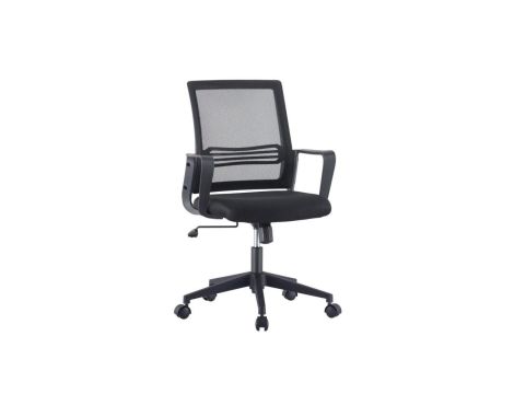 Obrotowy Fotel Biurowy Krzesło z Wentylowanym Oparciem