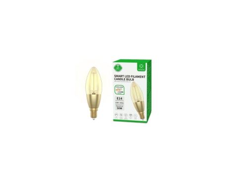 Smart Żarówka Retro E14 WiFi Filament C37 R5141 WOOX