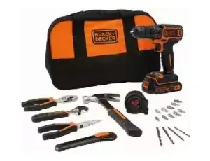 BLACK+DECKER WKRĘTARKA 18V/2x1.5Ah, BDCDC18HTSA
