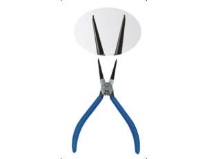 KING TONY SZCZYPCE SEGERA  180mm WEWNĘTRZNE PROSTE