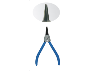 KING TONY SZCZYPCE SEGERA  180mm ZEWNĘTRZNE PROSTE