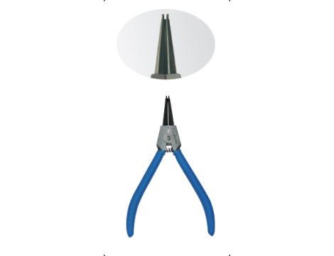 KING TONY SZCZYPCE SEGERA  180mm ZEWNĘTRZNE PROSTE