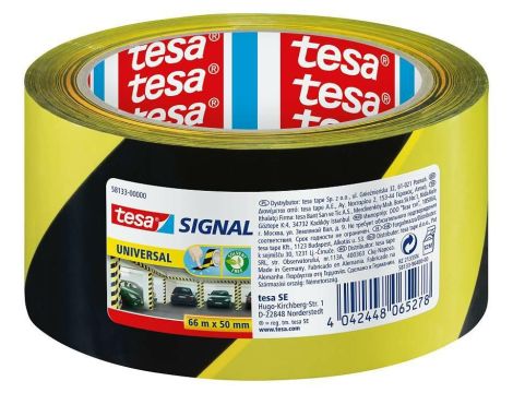 TESA TAŚMA SIGNAL ŻÓŁTO-CZARNA 66m 50mm