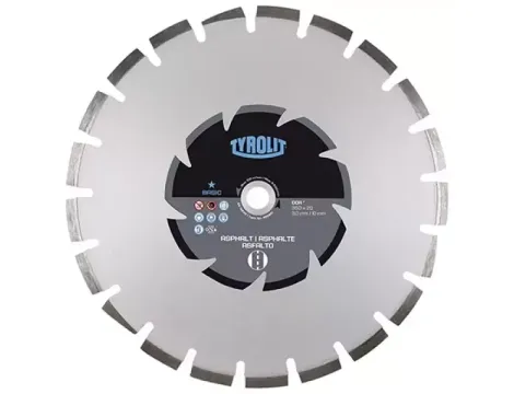 TARCZA D. BETON DCA   350 /TYROLIT 25,4mm ASFALT