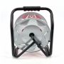 AWTOOLS PRZEDŁUŻACZ BĘBEN METALOWY CZERWONY HEAVY DUTY 50m 3x1,5 mm 16A / 3680W / IP44 - 4