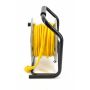 AWTOOLS PRZEDŁUŻACZ BĘBEN METALOWY ŻÓŁTY HEAVY DUTY 40m 3x2,5 mm 16A / 3680W / IP44 NEOPREN - 4