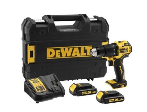 DEWALT WIERTARKO-WKRĘTARKA UDAROWA 18V 65Nm 2x1,5Ah BRUSHLESS DCD709S2T