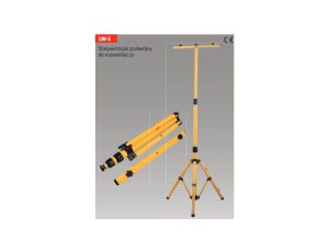 Statyw - stojak podwójny do lamp halogenowych / naświetlaczy / projektorów LW-S
