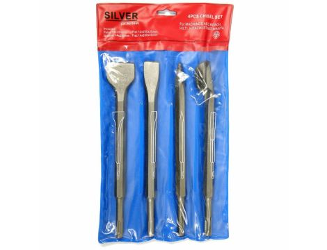 DŁUTO SDS KOMPLET 4szt. / SILVER - 2