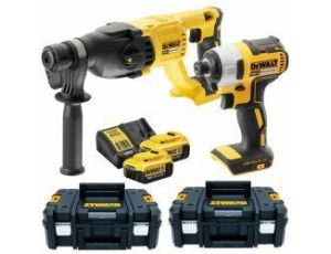 DEWALT.ZESTAW COMBO 18V DCK2023M2T (DCH133 + DCF787) 2x4,0Ah