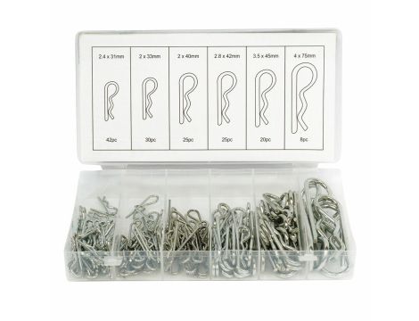 ZAWLECZKI SPRĘŻYNOWE 150szt./SILVER